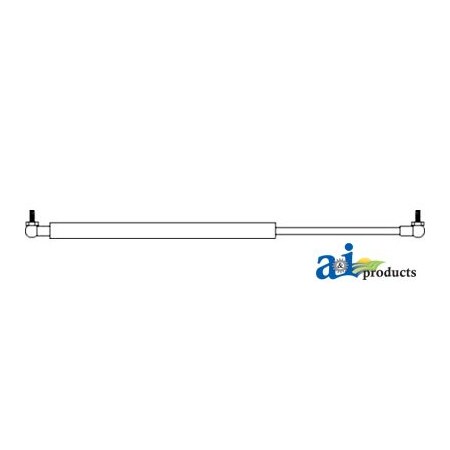 A & I Products Gas Strut, Rear (LH), Service Access Shield & Rear Corner Sheet 27" x2" x1" A-AH128598